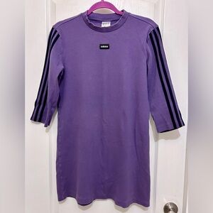 Adidas purple workout tunic
